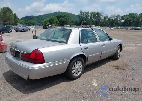 2004 Mercury Grand Marquis Ls from USA, damaged, VIN 2MEFM75WX4X691306